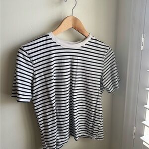 Zara Monochrome Striped Tee